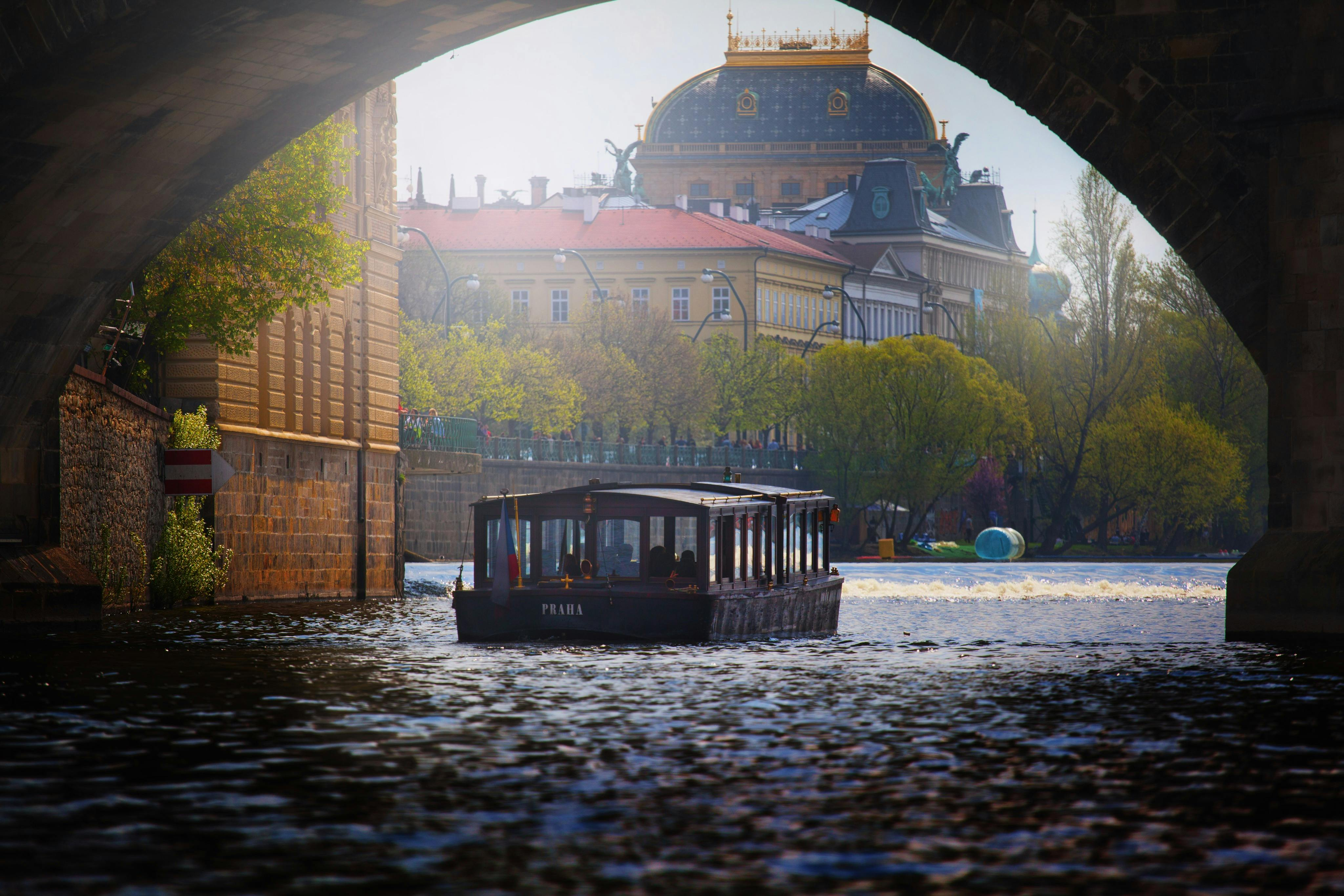 Prague: Boat Cruise + Charles Bridge Museum Entry - Photo 1 of 8